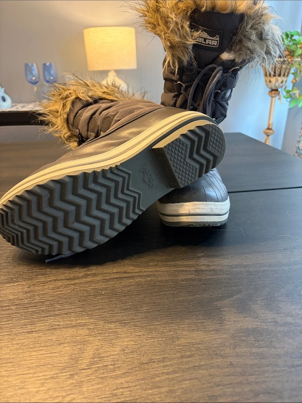 Polar Boots cozy weather